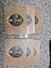 MURRAY Clan Large Coasters Set Of 6 RARE picture