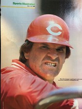 1986 Pete Rose Cincinnati Reds Manager picture