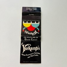 Verkamp's Indian Handicraft Grand Canyon Park AZ Vintage Matchbook Cover TMB78-6 picture