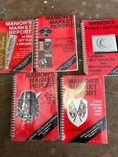 Lot of 5 Manion's Market Reports German Military Price Guides picture