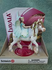 Gorgeous Retired Schleich Bayala #70452 Princess Eyela on Horseback NRFB picture