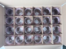 24 Kentucky Oaks 146 Stemless Wine Glasses Churchill Downs Lily 15oz Open Box  picture