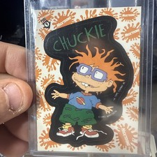 CHUCKIE 1993 Topps Nickelodeon STICKER #9 Rugrats  picture