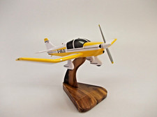 Robin DR400 DR-400 Aircraft Desktop Kiln Dried Wood Model Small New picture