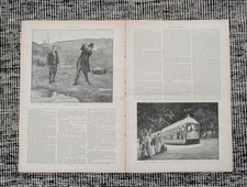 1896 A.B. Frost Golf Print, US Army Uniforms, Saratoga Hotel, Cuba — Aug 1 picture