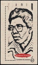 BARBARA JORDAN - 2011 'LEADERS & LEGENDS' #237 - AMERICAN POLITICIAN/ATTORNEY picture