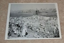 Al-Sadd al-ʿĀlī Manteqet  ORIGINAL ASWAN DAM PHOTO EGYPT NILE RIVER VINTAGE picture