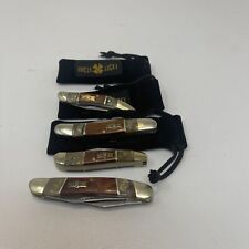 Lot of 4 - Uncle Lucky Folding Knives picture