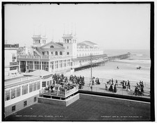 Photo:Atlantic City NJ Steeplechase Pier Boardwalk Amusement Pier c1905 picture
