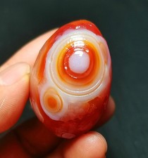 TOP 54.5G Natural Gobi Agate Eye Agate Crystal /Stone Madagascar Healing R1140 picture
