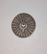 Boy Scouts of America Oath Law Commemorative Token Coin NOS picture