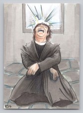 The War Of The Worlds. B. Jones Sketch Card #WS2. Cult Stuff 2014 picture