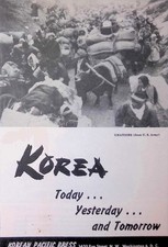 Korean Pacific Press Cold War Pamphlet Page 1950s Korea Photo Washington DC picture