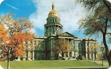 Denver CO Colorado, State Capitol Building, #3090, Vintage Postcard picture