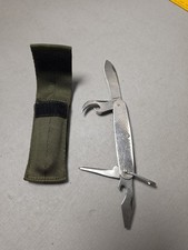 CAMILLUS 1973 VINTAGE U.S.A. MILITARY ISSUE MULTI-PURPOSE SURVIVAL POCKET KNIFE picture