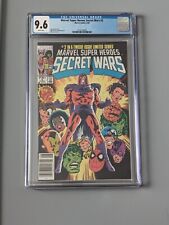 Marvel Super Heroes Secret Wars #2 CGC 9.6 Newsstand Variant - White Pages  picture