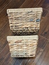 Watergrass Natural Weaved Basket Set of 2 picture