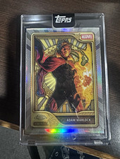 Topps Marvel Chrome/MINT Trading Card Lot Ghost Spider /25 TaskMaster /25 Adam picture