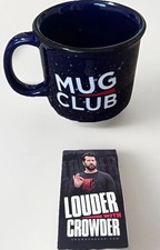 LOUDER With Crowder MUG CLUB  White/Red Lettering picture