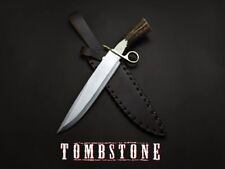 Tombstone Ring Guard Bowie Ike / Billy Clanton Movie Replica Handmade Knifed picture