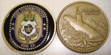 USS Connecticut SSN 22 Submarine Coin Navy Run Silent Deep USN Navy picture