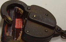 Vintage Obsolete Reading RR Padlock Marked:  RDG CO picture