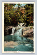 Postcard Bottomless Pools Heart of Blue Ridge Mountains NC North Carolina picture