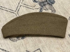 WW1 WWI US Army Military Infantry Garrison Cap Side Cap 1918 - BRITISH MADE picture