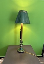 Vintage Wildwood Lamps Neoclassical Green Swirl 35