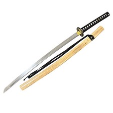 Classic Wood Saya Katana Collectible Unsharpened picture