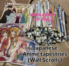 Anime Tapestry Wall Scroll Wholesale Bulk Job Lot 30pcs VTuber Hololive Resale picture