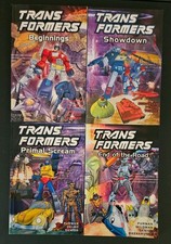 Titan Books, Transformers Graphic Novels, Books 1, 4, 11 & 14, Marvel Reprints picture