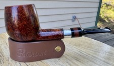 *Amazing Grain* Nording Handmade Grade 15 Chunky Billiard w/ Silver Estate Pipe picture