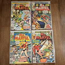 Ms. Marvel Comic Lot 4 Issues: #2, 4, 7, and 13 picture