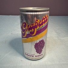 vintage Grapette grape soda Can 12 Oz picture