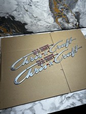Vintage Chris Craft Sea Skiff Emblem 23 1/4