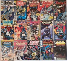 The Punisher Lot (15) 1-16* NM- VF 1988 War Journal, Armory, Jim Lee Wolverine picture