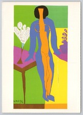 Vintage Postcard Henri Matisse Zulma Cut-Paper Design Dover Publications picture