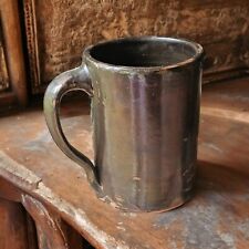 Antique Larger Sized Mug Beer Whiskey Collectible Primitive  picture