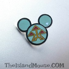 WDW 2008 Hidden Mickey Pin Series 3 Fun icons Wilderness Lodge Disney Pin 66579 picture