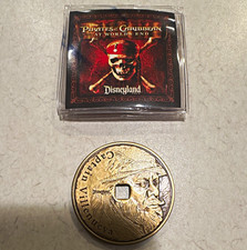 Disneyland Pirates of the Caribbean At World's End Captain Villanueva Coin picture