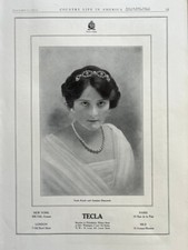 Tecla Pearls & Diamonds Ad 1912, New York, London, Paris, Nice picture