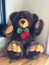 JC Penney Collection Christmas Brown Teddy Bear 24