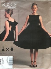 VOGUE Misses' Dress Andreakatzobjects  Pattern V1102 Size 6-12 UNCUT picture