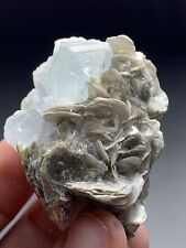 292 Carat Aquamarine Crystal Specimen From Nagar Valley Pakistan picture