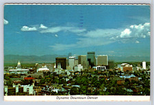 Vintage Postcard Dynamic Downtown Denver Colorado picture
