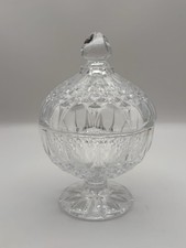 Cristal D'Arques Longchamp 5 3/4-Inch FTD Footed Candy Dish – 24% Lead Crystal – picture
