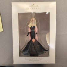 Hallmark Keepsake Barbie Stunning in the Spotlight Fashion Model Tree Ornament picture