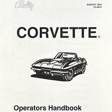 Bally Corvette Pinball Machine Game Manual Operators Handbook ORIGINAL picture