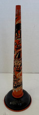 Vintage Halloween Tin Horn Litho Noise Maker Trick or Treat, Witch, Cat, Pumpkin picture